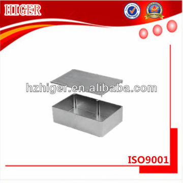 caja impermeable cuadrada de aluminio